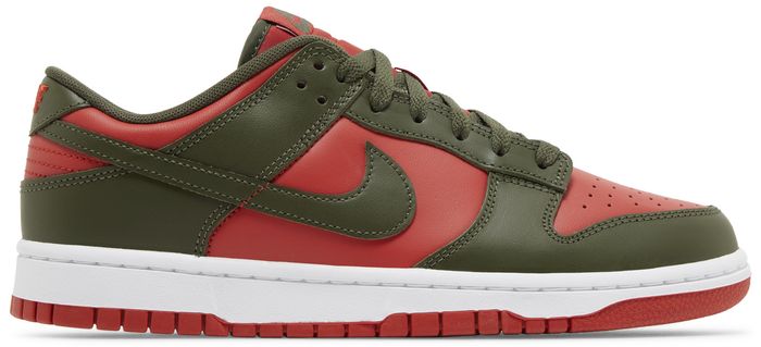 Nike Dunk Low Mystic Red Cargo Khaki