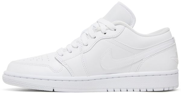 Jordan 1 Low Triple White (2022) (Women's)