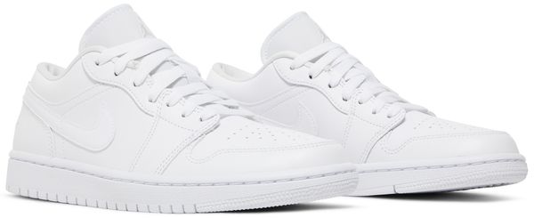 Jordan 1 Low Triple White (2022) (Women's)