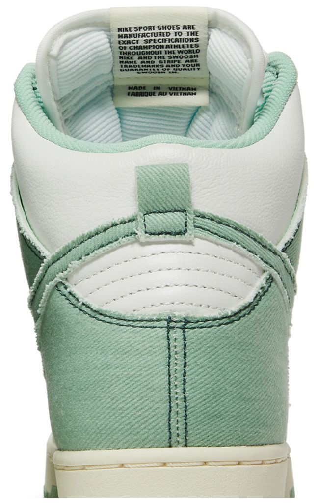 Nike Dunk High 1985 Enamel Green Denim (Women's)