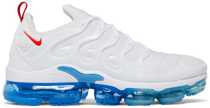 Nike Air VaporMax Plus White Red Blue
