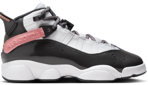 Jordan 6 Rings White Red Stardust Vapor Green Anthracite (GS)