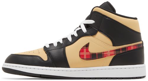 Air Jordan 1 Mid Tartan Swoosh