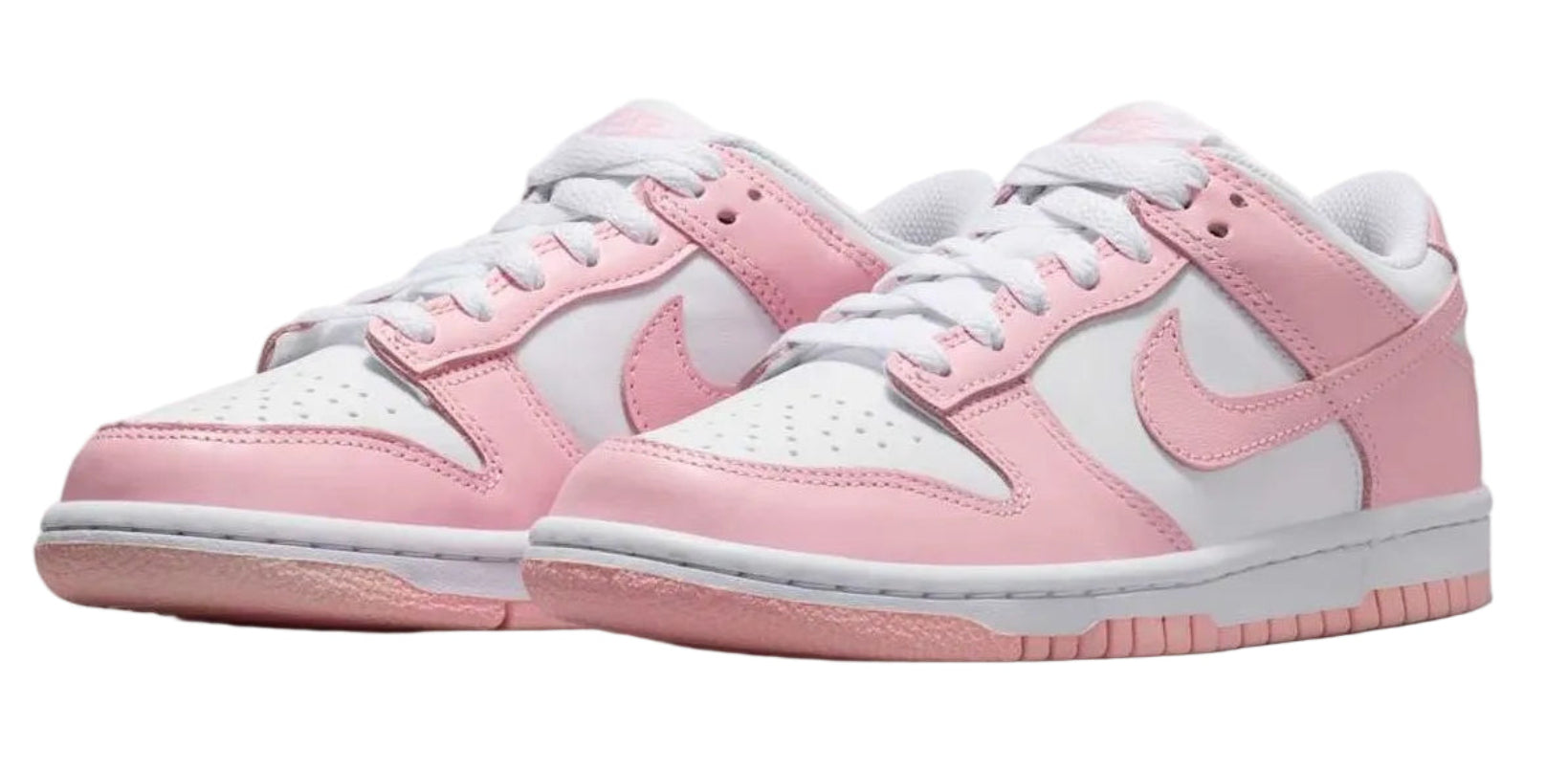 Nike Dunk Low White Medium Soft Pink (GS)