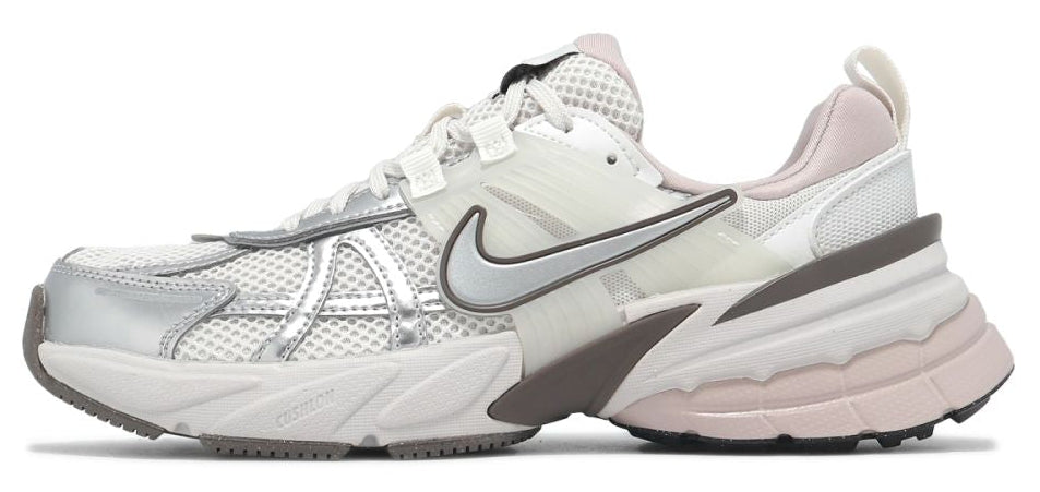 Nike V2K Run Platinum Tint Summit White Cave Stone Metallic Silver (Women's)