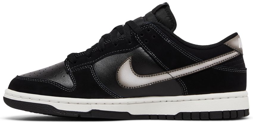 Nike Dunk Low Airbrush Swoosh Black