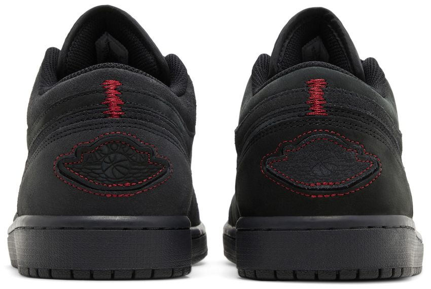 Jordan 1 Low SE Craft Dark Smoke Grey Varsity Red