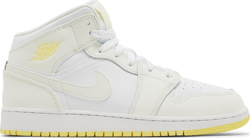 Jordan 1 Mid GS Sail Light Laser Orange