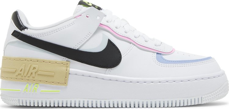 Nike Air Force 1 Shadow White Black Pastel (Women's)