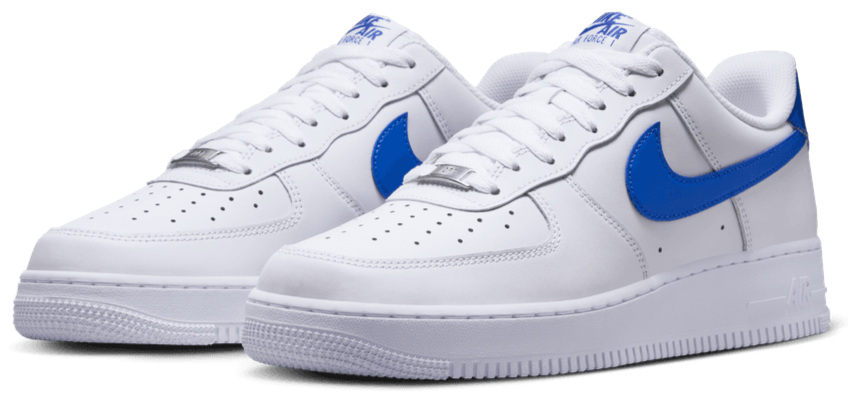 Nike Air Force 1 Low '07 White Hyper Royal