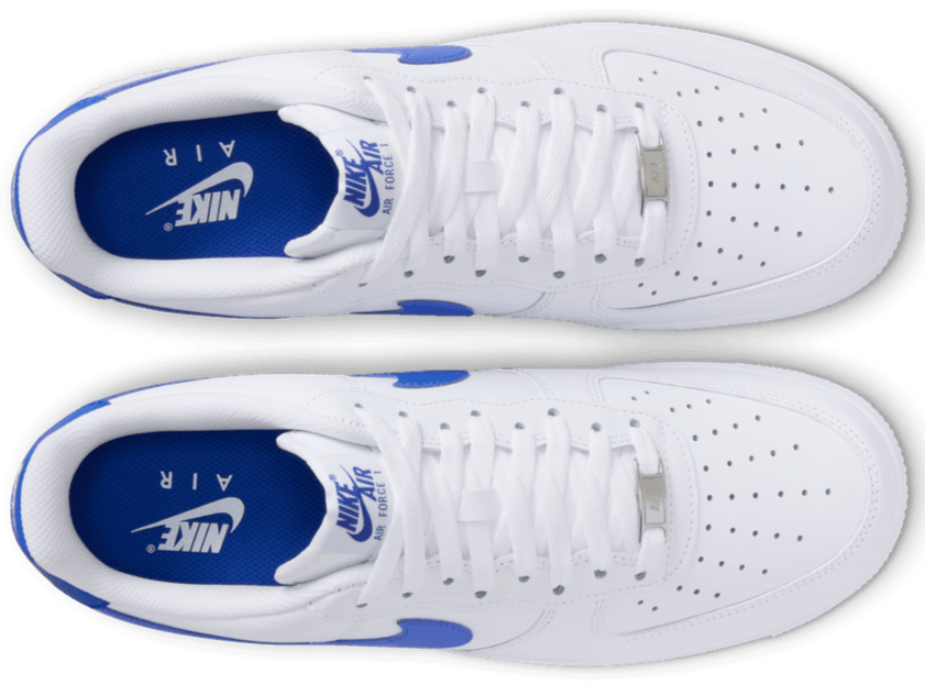 Nike Air Force 1 Low '07 White Hyper Royal
