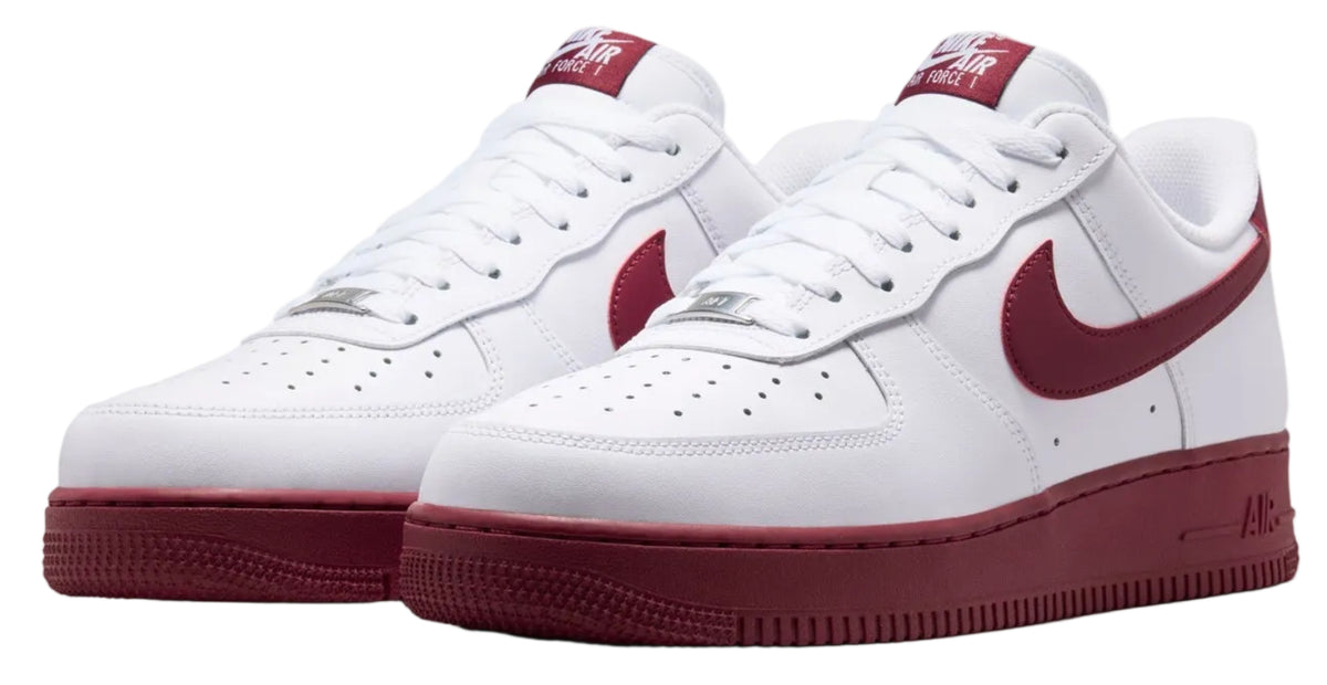 Nike Air Force 1 Low '07 White Team Red