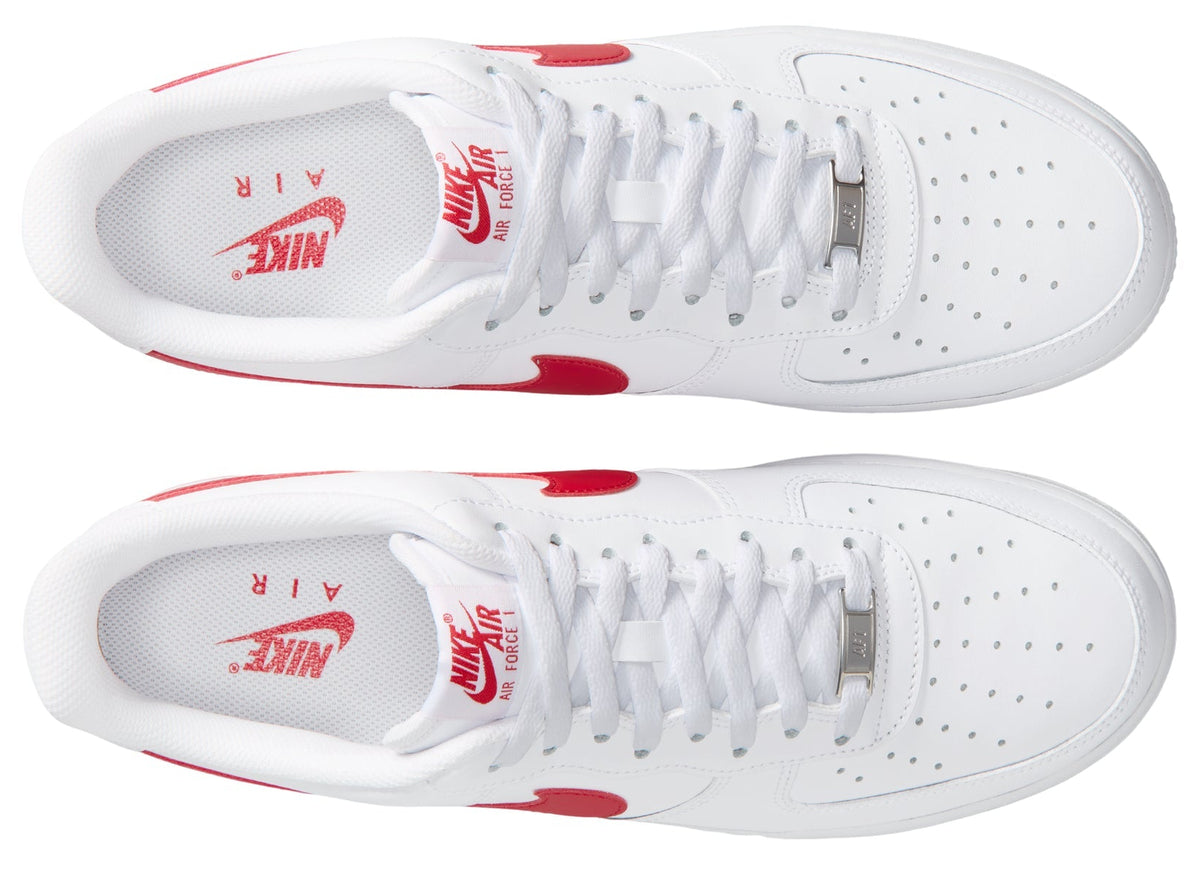 Nike Air Force 1 White University Red