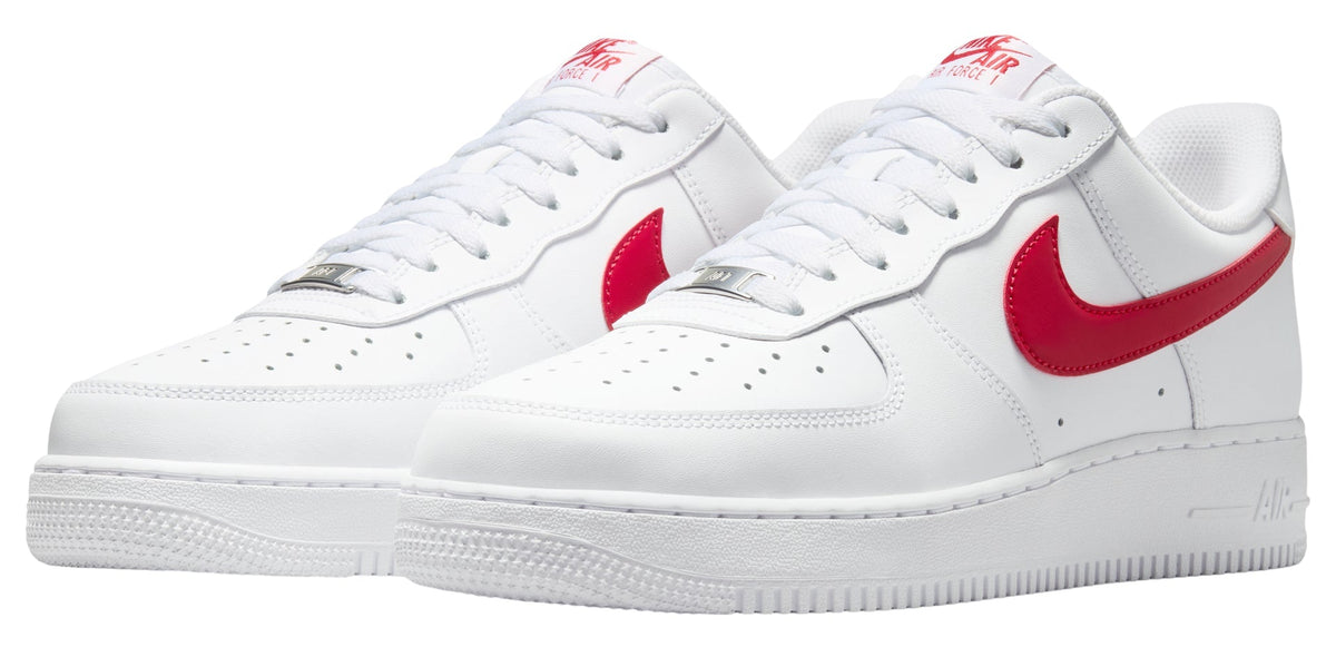 Nike Air Force 1 White University Red