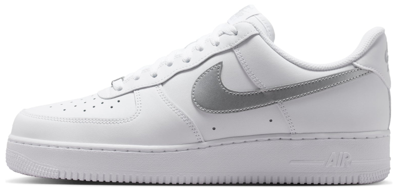 Nike Air Force 1 Low '07 White Metallic Silver