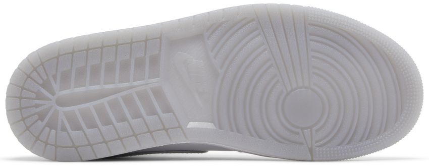 Air Jordan 1 Mid SE Metallic Silver (Women's)