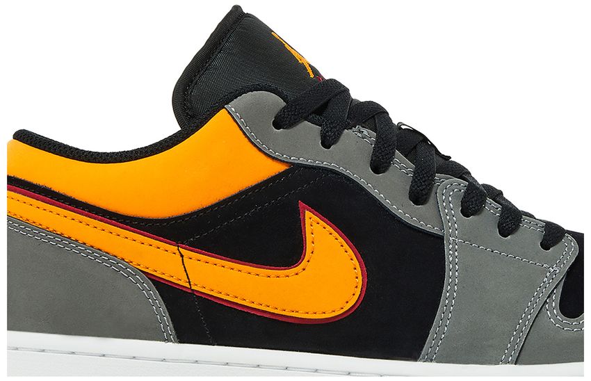 Jordan 1 Low SE Light Graphite Vivid Orange
