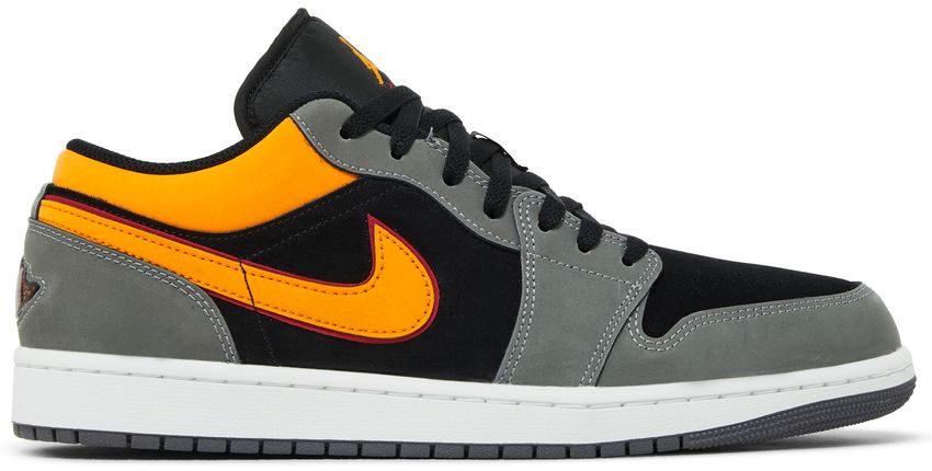 Jordan 1 Low SE Light Graphite Vivid Orange