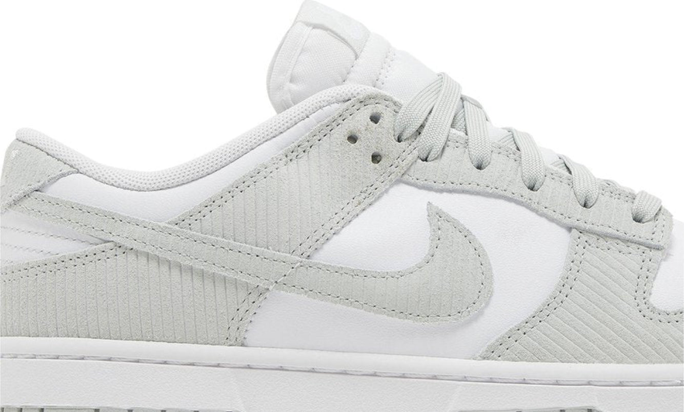 Nike Dunk Low Light Silver Corduroy (Women's)