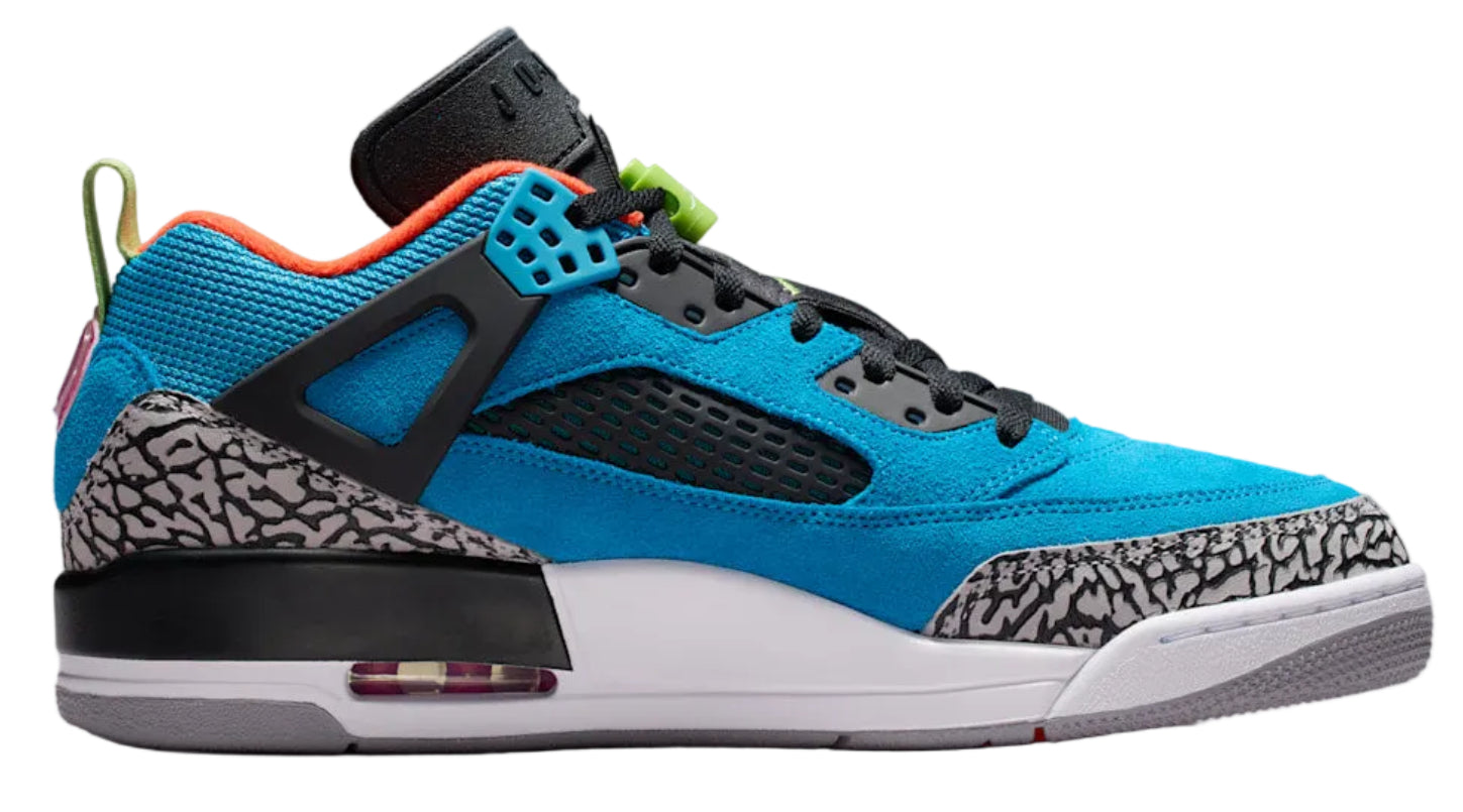 Jordan Spizike Low Neo Turquoise Light Crimson
