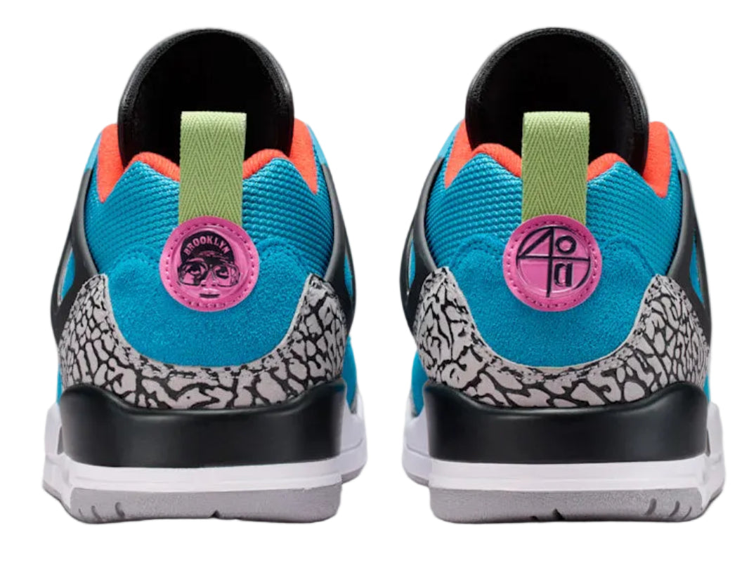 Jordan Spizike Low Neo Turquoise Light Crimson