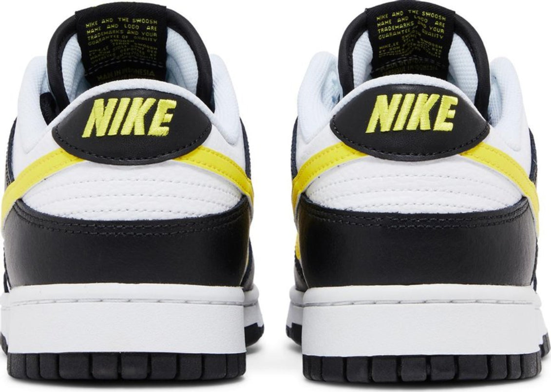 Nike Dunk Low Black Opti Yellow Panda