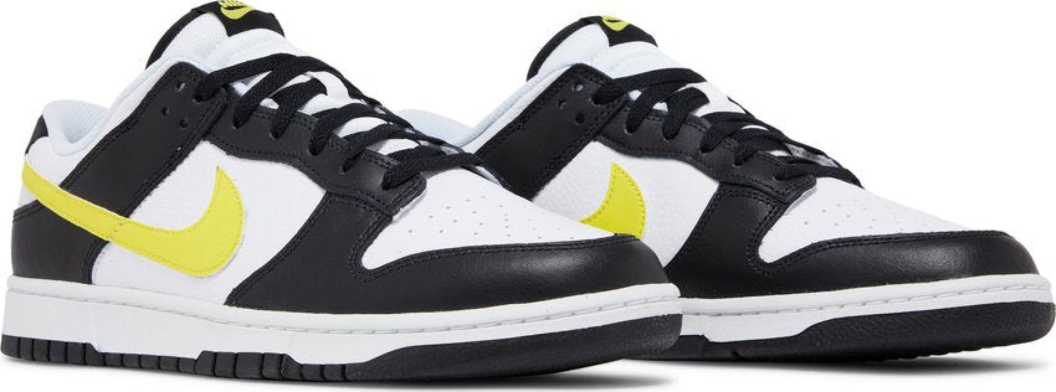 Nike Dunk Low Black Opti Yellow Panda