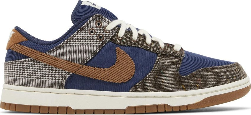 Nike Dunk Low Tweed Midnight Navy Corduroy
