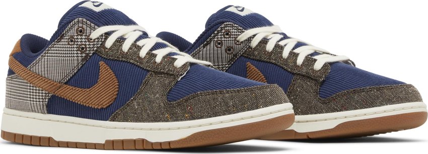 Nike Dunk Low Tweed Midnight Navy Corduroy