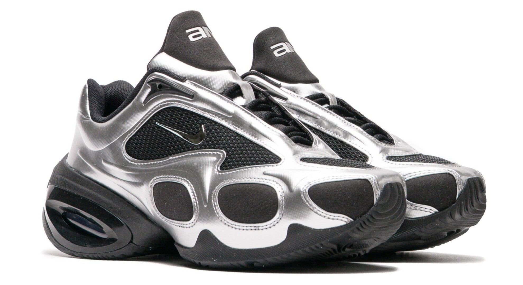 Nike Air Max Muse Black Metallic Silver (Women's)