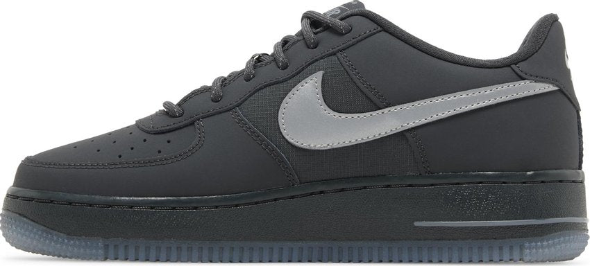 Nike Air Force 1 Low Anthracite Reflective Silver (GS)