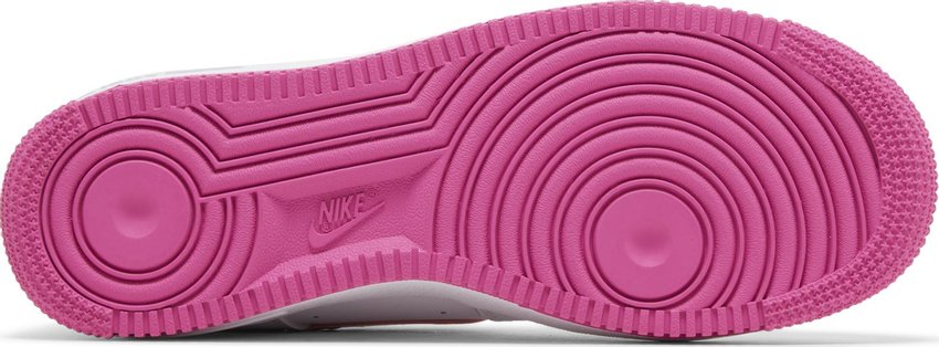 Nike Air Force 1 GS White Laser Fuschia