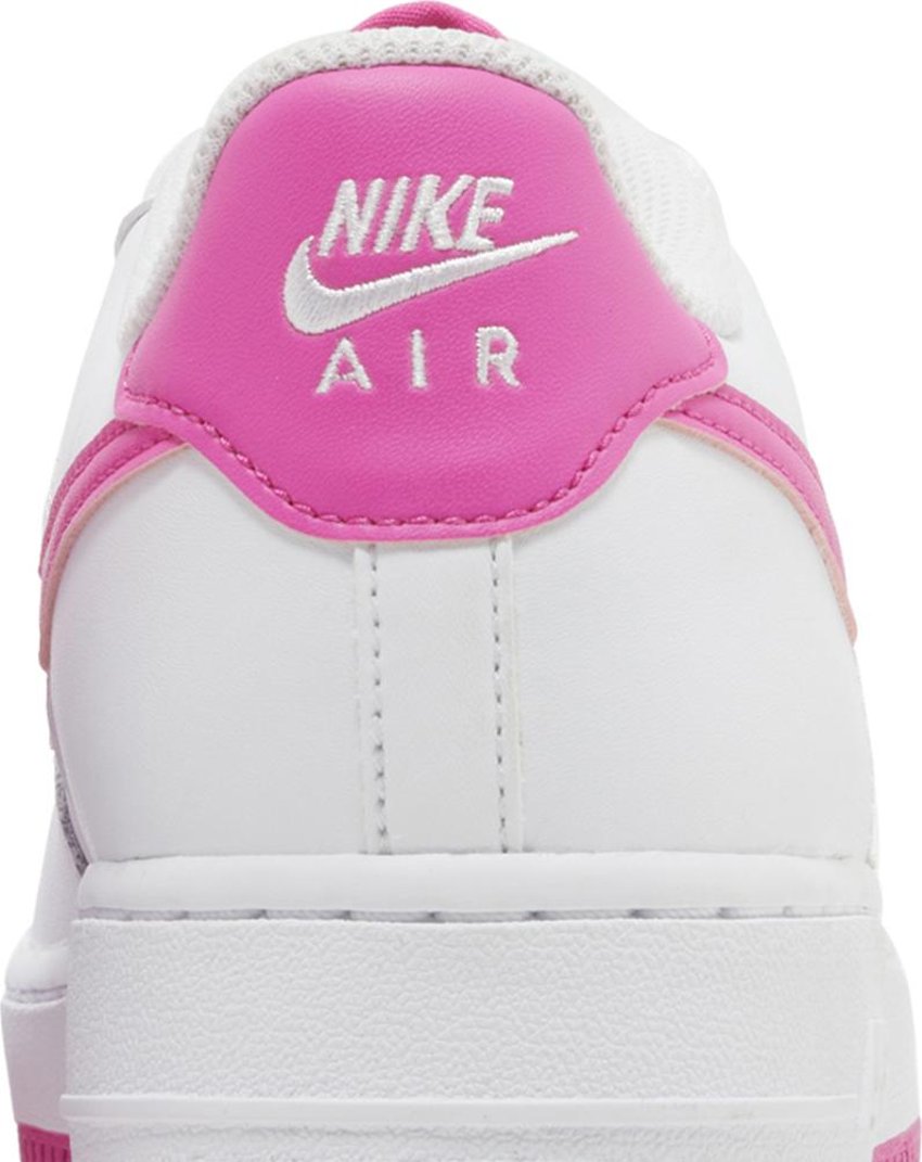 Nike Air Force 1 GS White Laser Fuschia