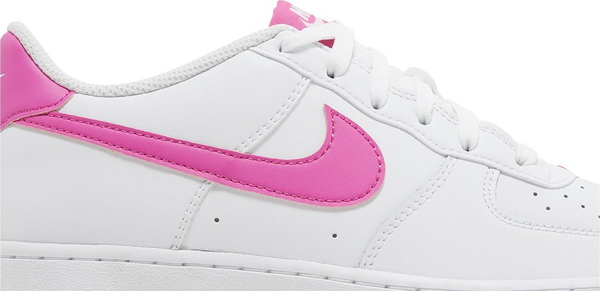 Nike Air Force 1 GS White Laser Fuschia
