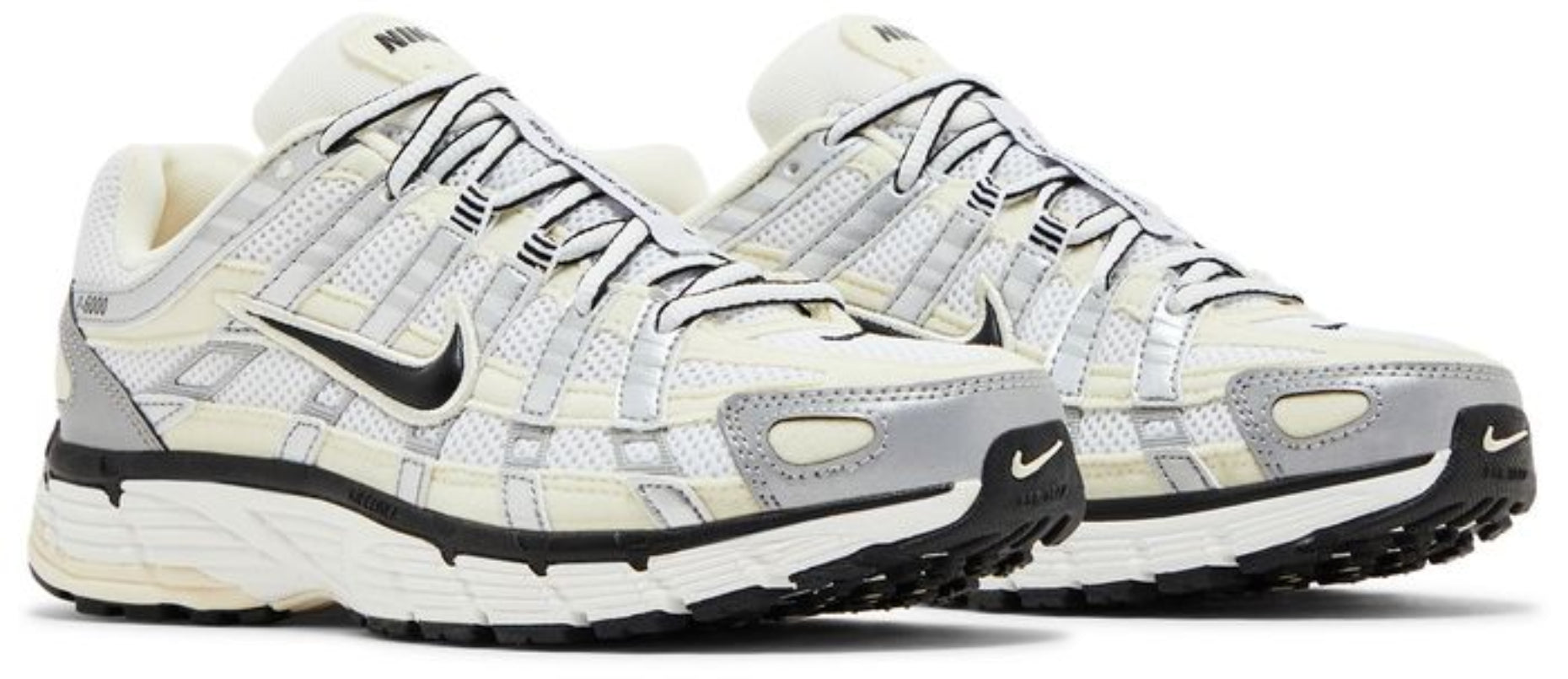 Nike P-6000 Coconut Milk Metallic Silver (Women's)