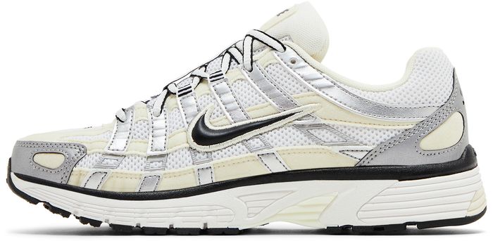Nike P-6000 Coconut Milk Metallic Silver (Women's)
