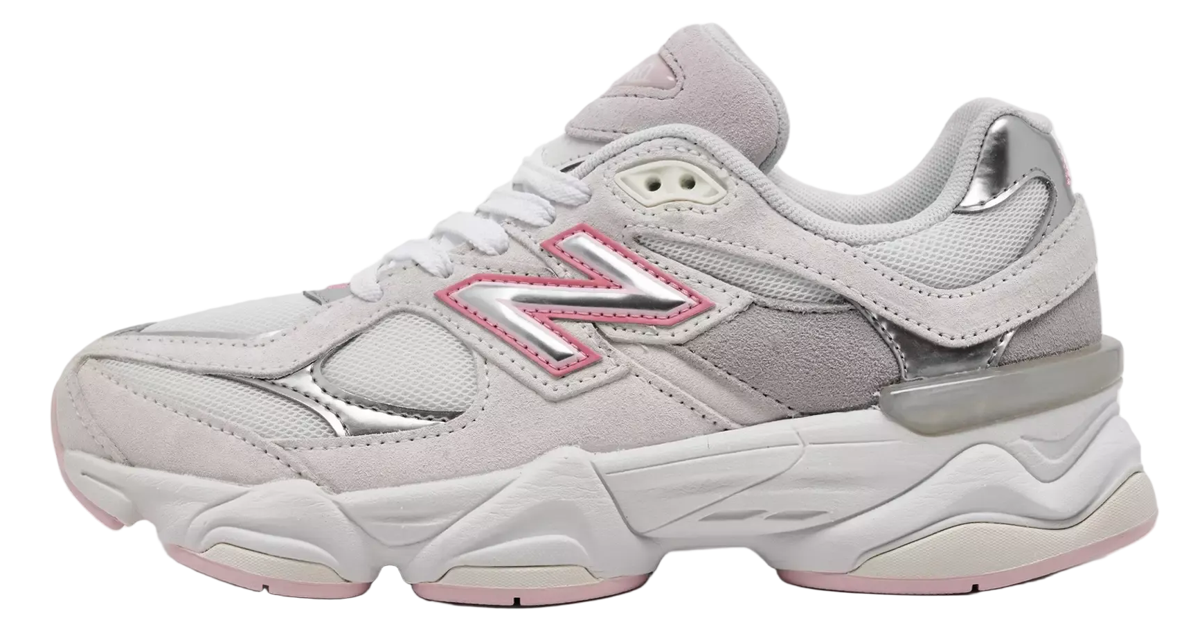 New Balance 9060 Pink Metallic Grey (GS)