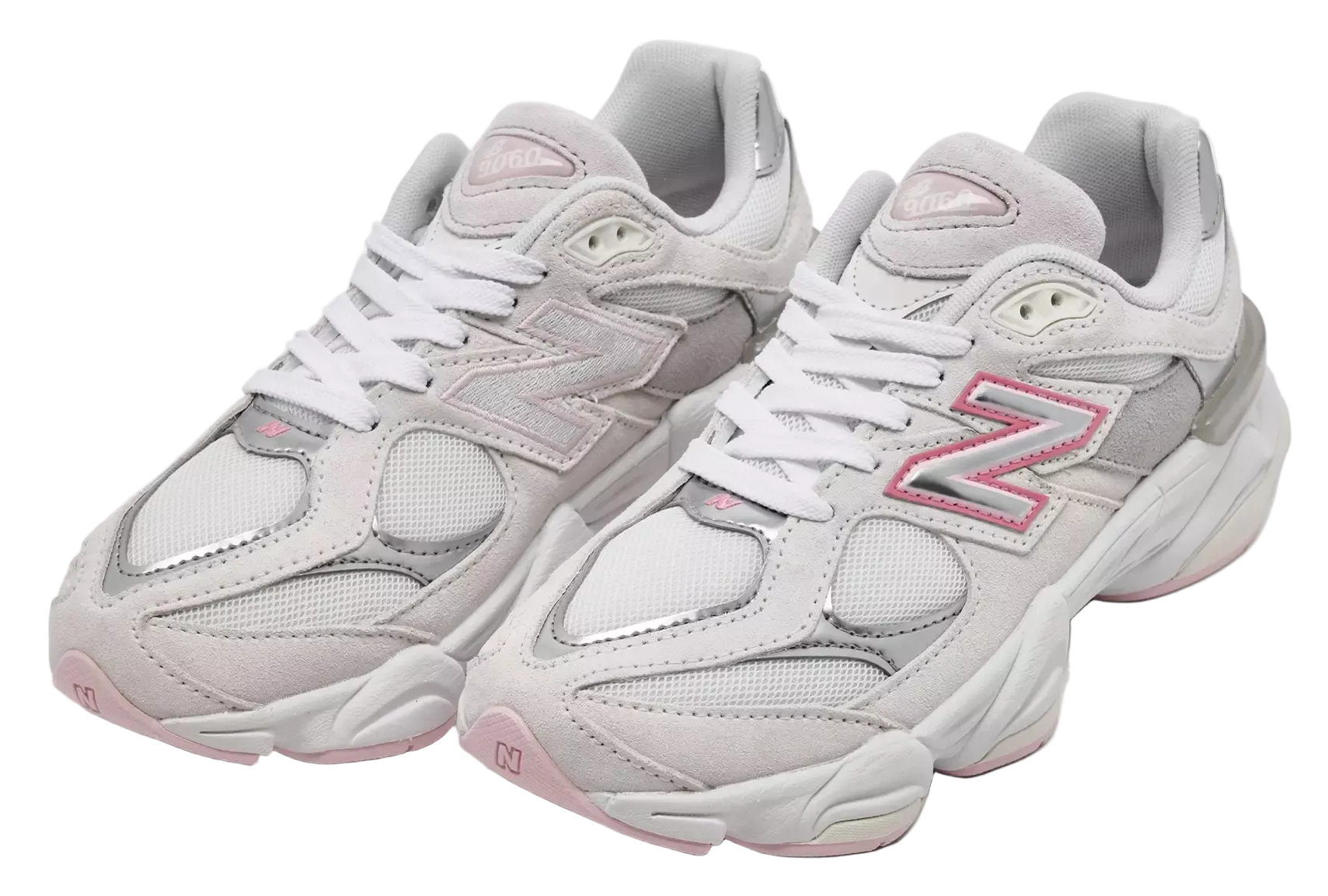 New Balance 9060 Pink Metallic Grey (GS)
