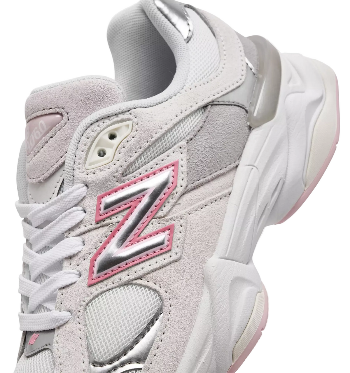 New Balance 9060 Pink Metallic Grey (GS)