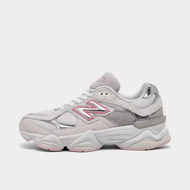 New Balance 9060 Pink Metallic Grey (GS)