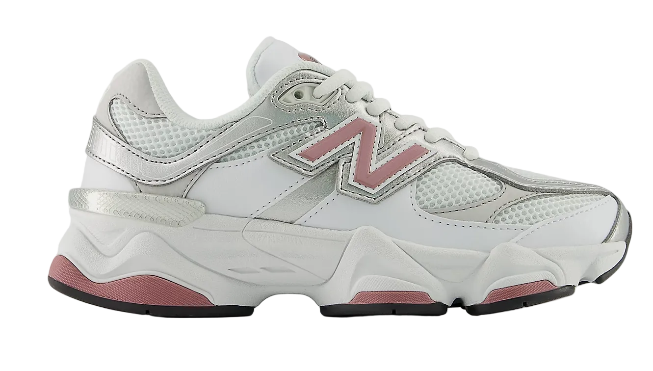 New Balance 9060 White Rosewood Silver (GS)