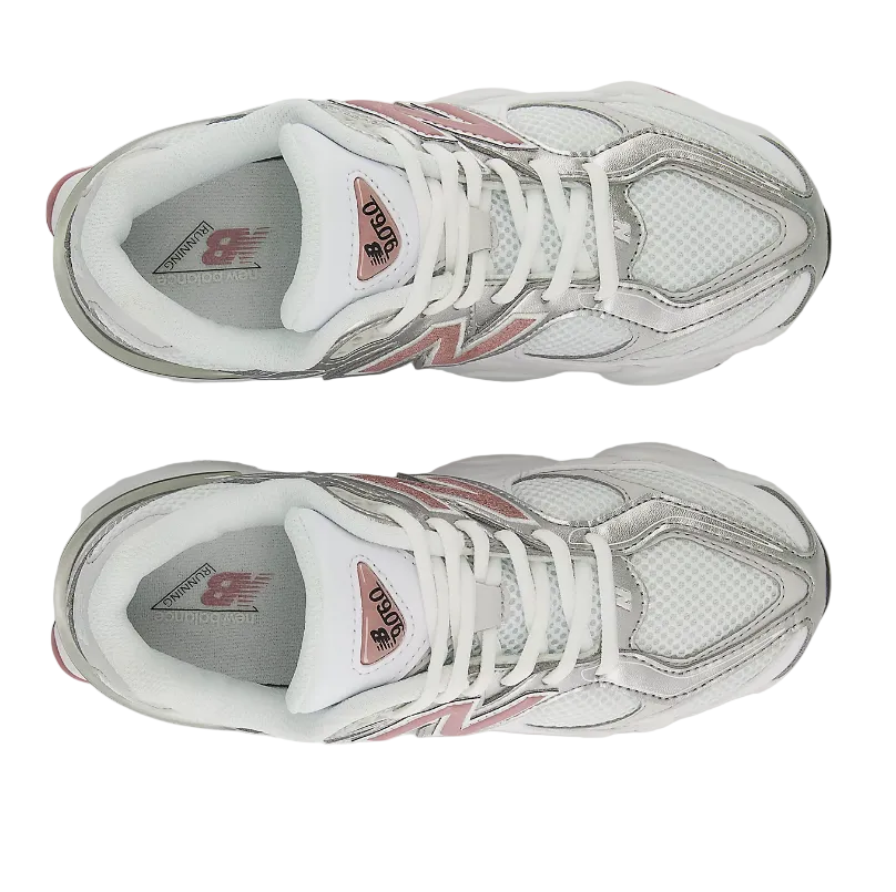 New Balance 9060 White Rosewood Silver (GS)