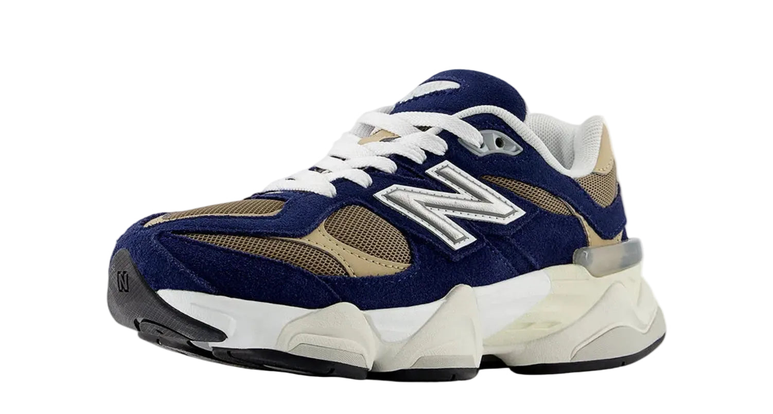 New Balance 9060 Navy Mushroom (GS)