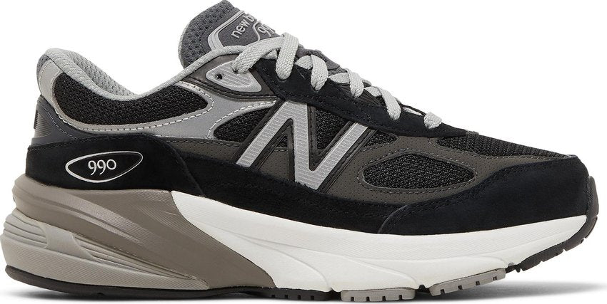 New Balance 990v6 Black Silver (GS)