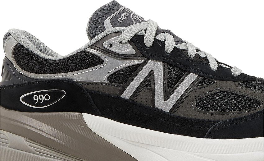 New Balance 990v6 Black Silver (GS)
