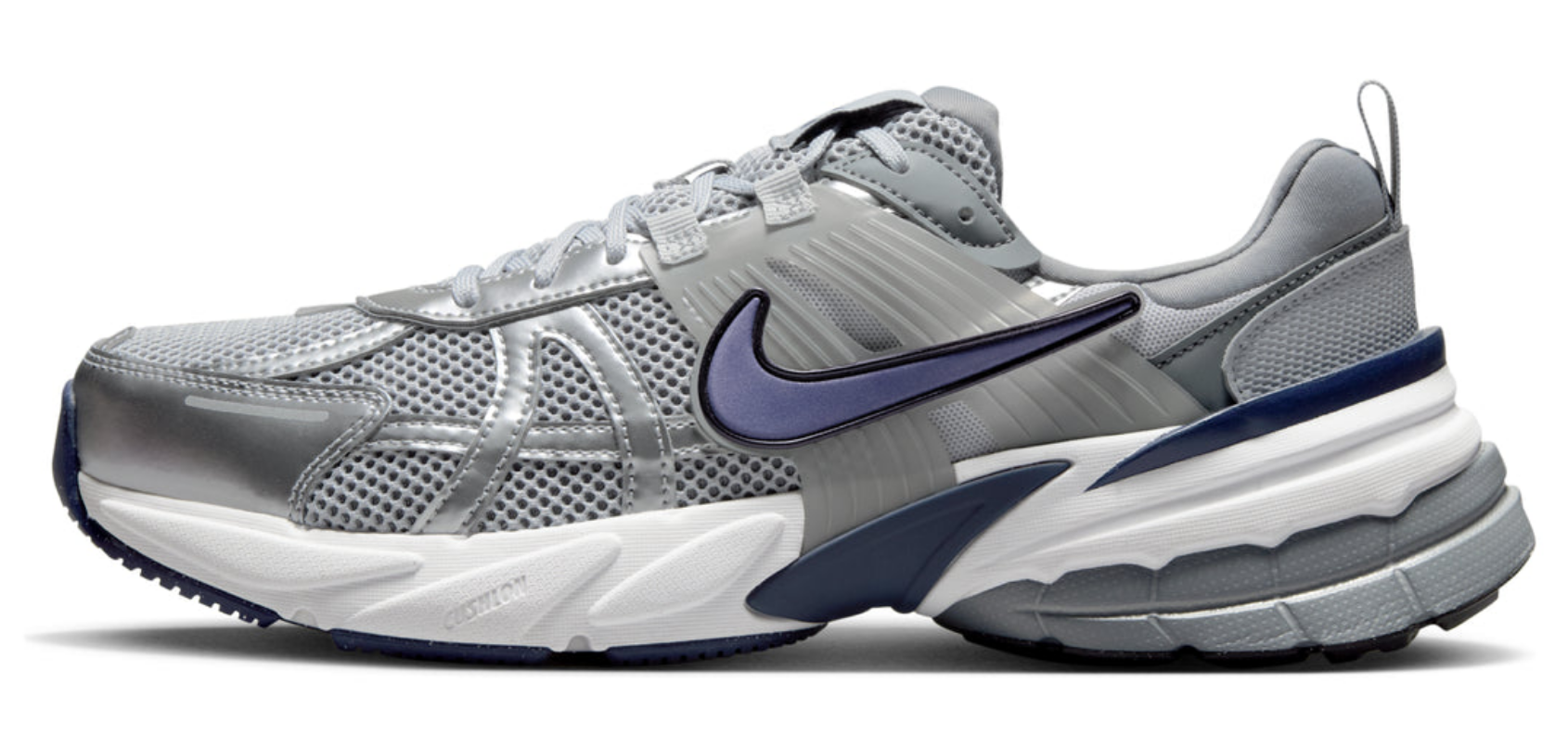 Nike V2K Run Wolf Grey Midnight Navy