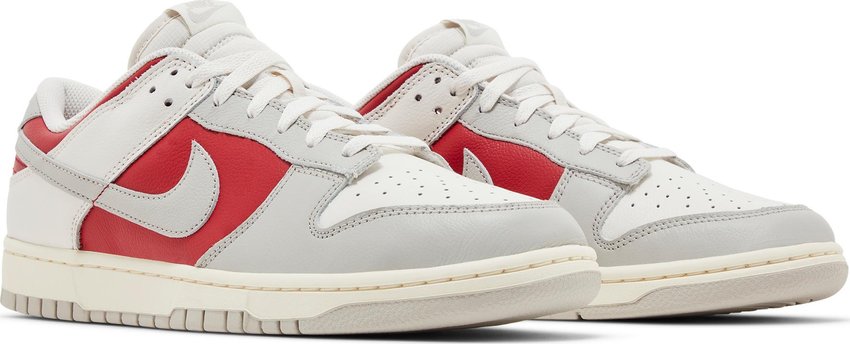 Nike Dunk Low Light Iron Ore Gym Red