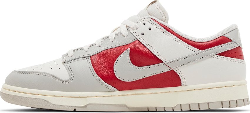 Nike Dunk Low Light Iron Ore Gym Red