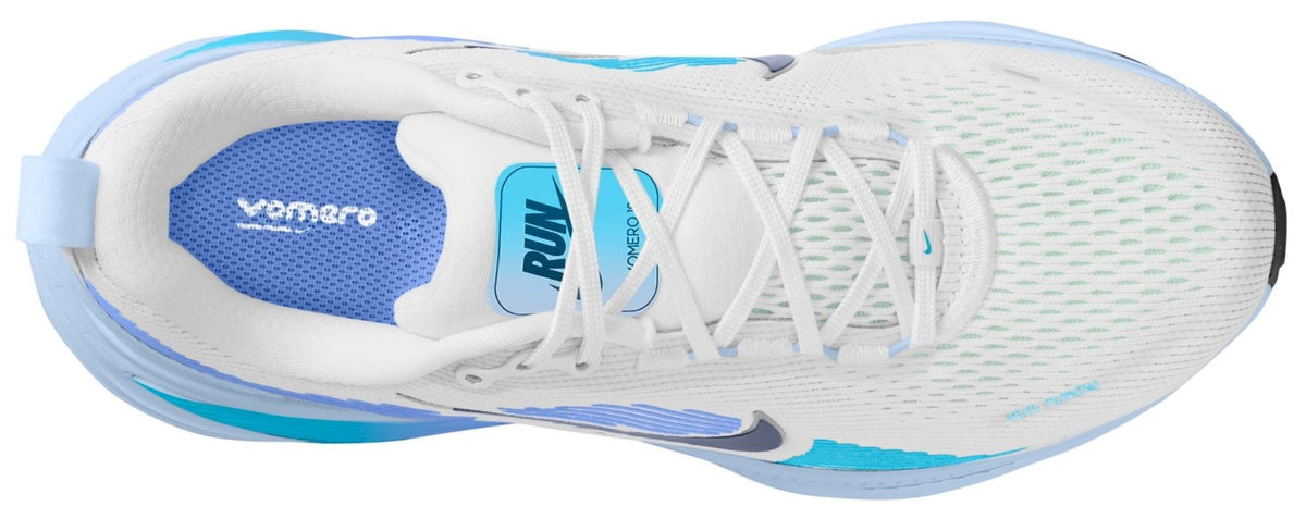 Nike Vomero 18 White Navy Blue Fury (Women's)