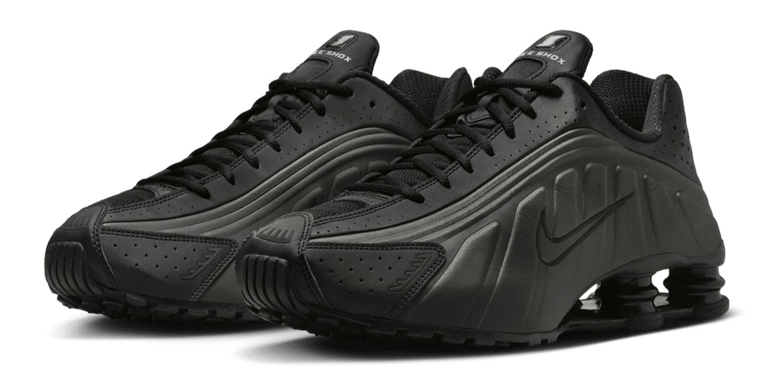 Nike Shox R4 Black Bright Crimson